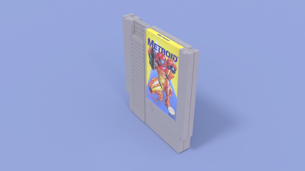NES Cartridge - Metroid. preview image 1